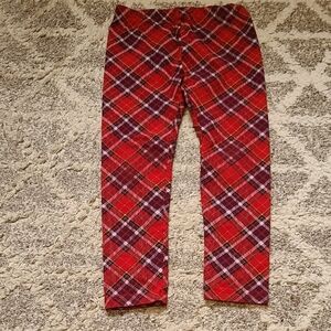 10 for $25 - George Girls XS (4-5) Red Plaid Pants